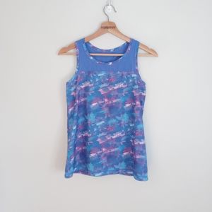 Ivivva Girls Multicolor Tank Top Mesh Size 12